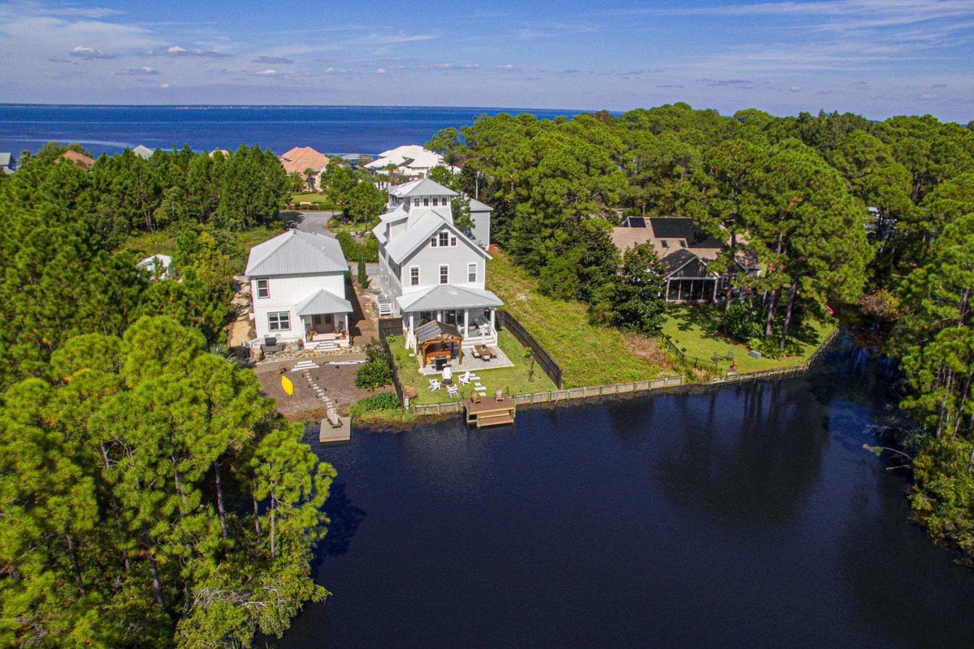 Edgewater By Avantstay Gorgeous Character Lakefront Home W Private Dock Destin Ngoại thất bức ảnh