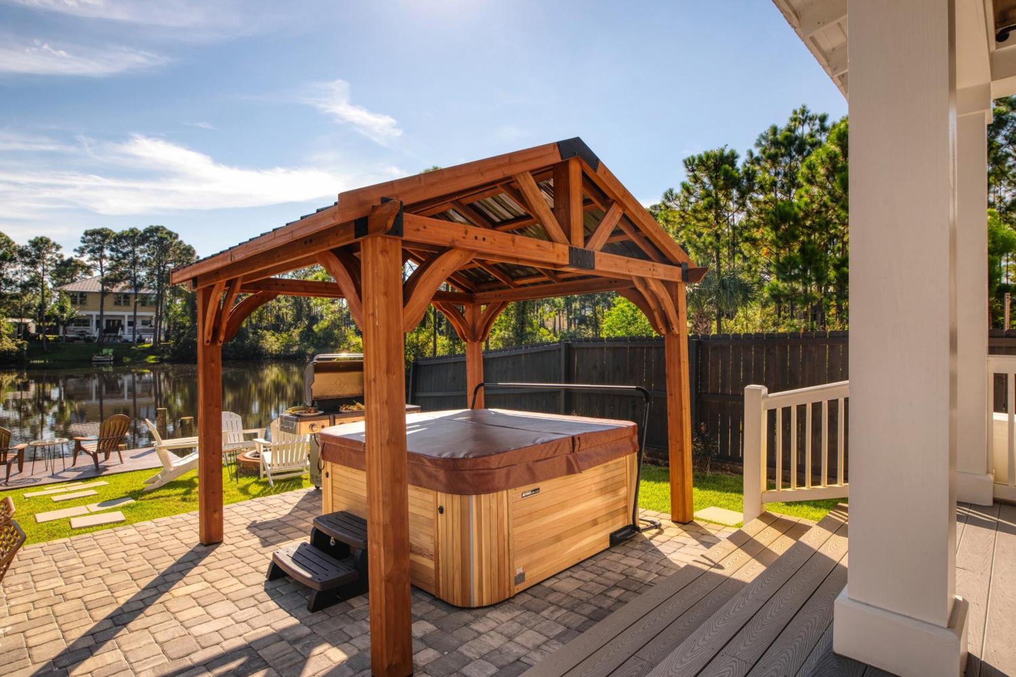 Edgewater By Avantstay Gorgeous Character Lakefront Home W Private Dock Destin Ngoại thất bức ảnh